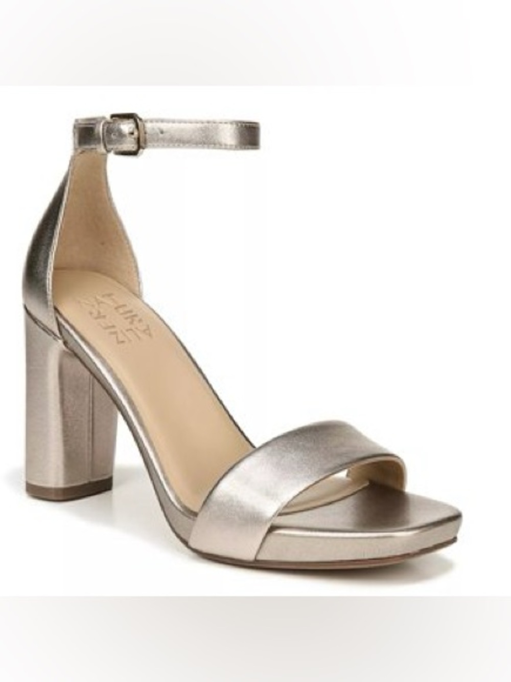 Naturalizer Joy sandal with wide 4” block heel sz 8.5 Wide NWOT